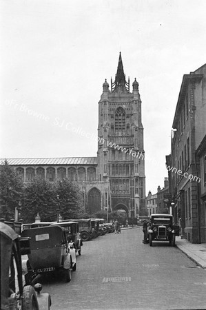 ST PETER MANCROFT FROM N. MARKET PLACE